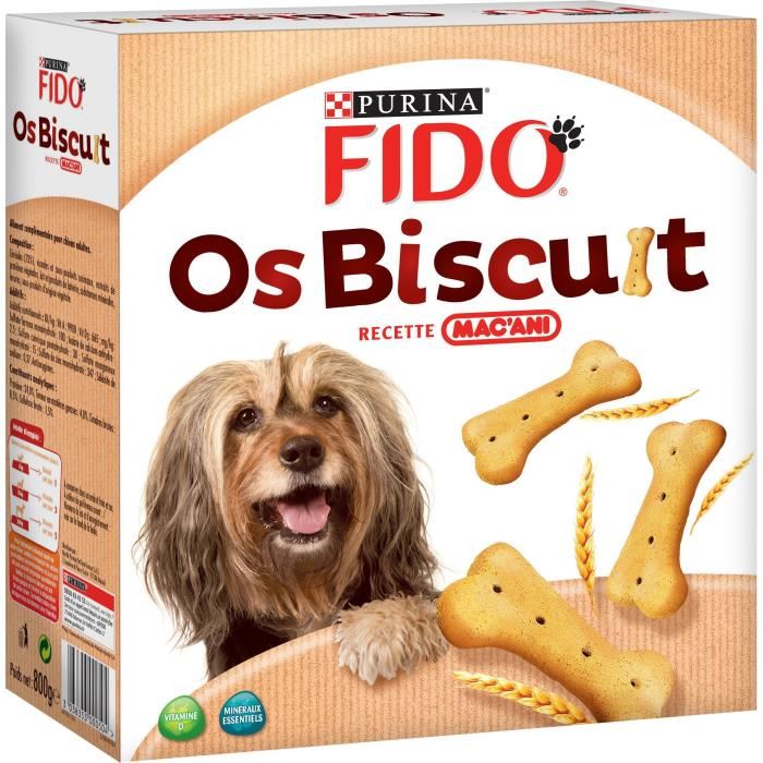 Os biscuit chien macani